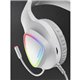 Auriculares Mars Gaming Rainbow RGB Flow Blanco(MH222W)