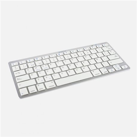 Teclado Approx Wireless Bluetooth3.0 Plata(APPMX300BTS)