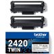 Pack Toner BROTHER TN2420 2Unidades (TN2420TWIN)