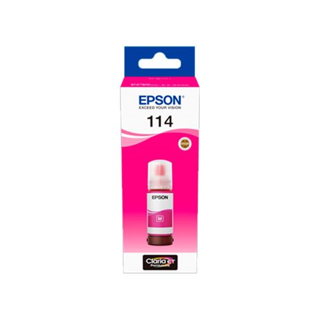 Botella EPSON Magenta 70ml Ecotank 114 (C13T07B340)