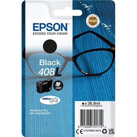 Tinta EPSON 408L Negro (C13T09K14010)