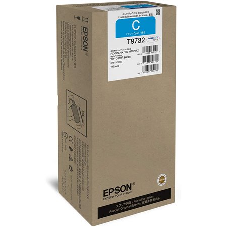 Tinta EPSON T9732 XL Cian (C13T973200)