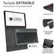 Funda con Teclado SUBBLIM Lenovo 10.6" (SUBKT3-BTL300)