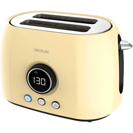 Tostadora CECOTEC ClassicToast 8000 Yellow (3107)