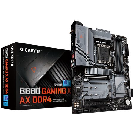 GIGABYTE B660 GAMING X AX: (1700) 4DDR4 HDMI DP ATX