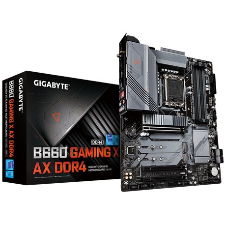 GIGABYTE B660 GAMING X AX: (1700) 4DDR4 HDMI DP ATX