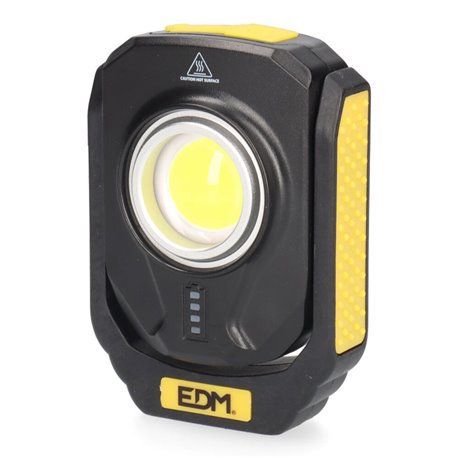 Linterna EDM Led Compact Recargable 10W 900L (36442)