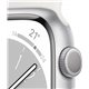Apple Watch S8 GPS 45mm Silver/Sport White (MP6N3TY/A)