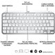 Mini Teclado LOGITECH Bluetooth para Mac (920-010523)