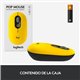 Raton LOGITECH Wireless Pop Emoji Amarillo (910-006546)