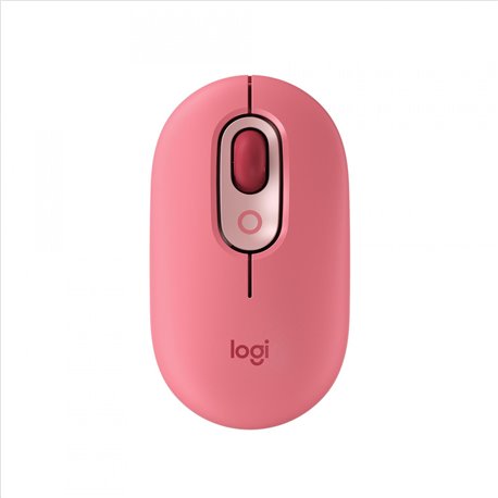 Raton LOGITECH Wireless Pop Emoji Rosa (910-006548)