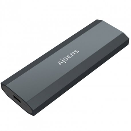 Caja HDD AISENS M.2 SATA/NVMe USB3.1 Gris (ASM2-018GR)