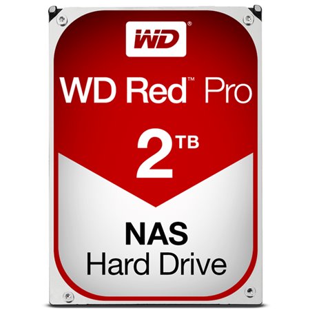Disco WD 2Tb 3.5" Red Pro NAS SATA 6Gbs 64Mb WD2002FFSX