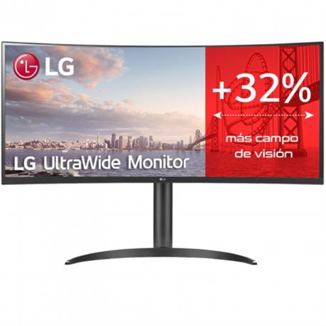 Monitor LG 34" QHD UltraWide Curvo (34WQ75C-B)