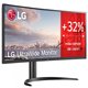 Monitor LG 34" QHD UltraWide Curvo (34WQ75C-B)