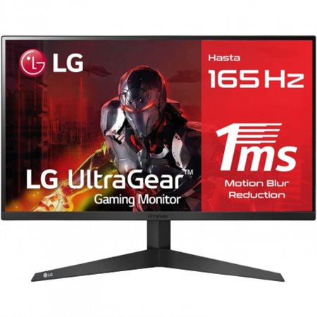 Monitor Gaming LG 24" LED FHD HDMI DP Negro (24GQ50F-B)