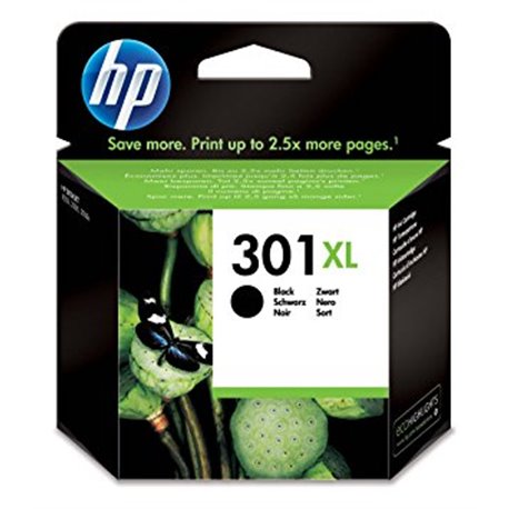 Tinta HP 301XL NEGRA 480pag CH564EE