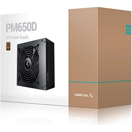 Fuente DeepCool PM650D 650W ATX 80+ Gold (R-PM650D-FA0B