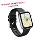 Smartwatch CELLY Square 1.69" Negro (TRAINERWATCHBK)