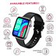 Smartwatch CELLY Square 1.69" Negro (TRAINERWATCHBK)