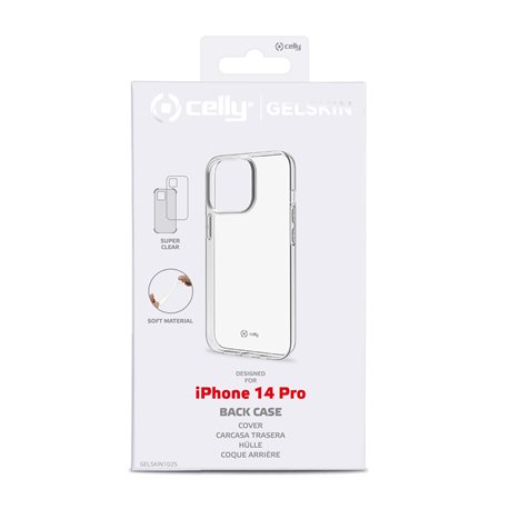 Funda Gel CELLY para iPhone 14 Pro (GELSKIN1025)