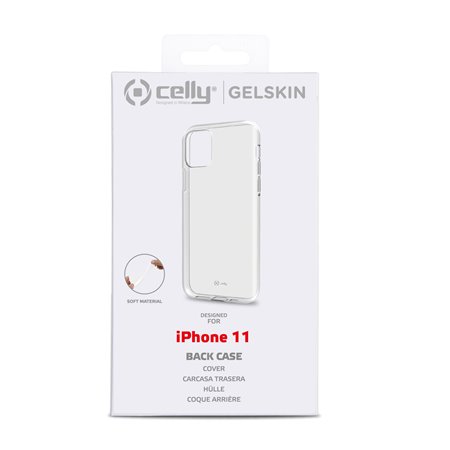 Funda Gel CELLY para iPhone 11 (GELSKIN100)