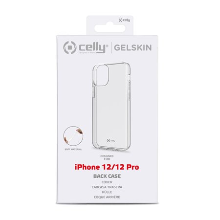 Funda Gel CELLY para iPhone 12/12 Pro (GELSKIN1004)