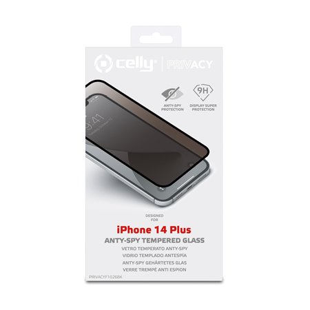Protector Privacidad CELLY iPhone 14+ (PRIVACYF1026BK)