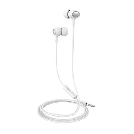 Auriculares CELLY In Ear Jack 3.5mm Blancos (UP500WH)