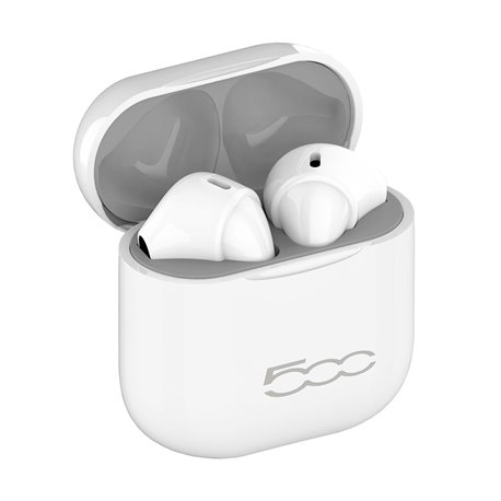 Auriculares Fiat 500 Bluetooth Usb-c Blanco (TWS500WH)