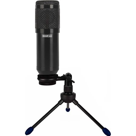 Microfono Gaming Sobremesa SPARCO 20Hz Negro (SPMIC)
