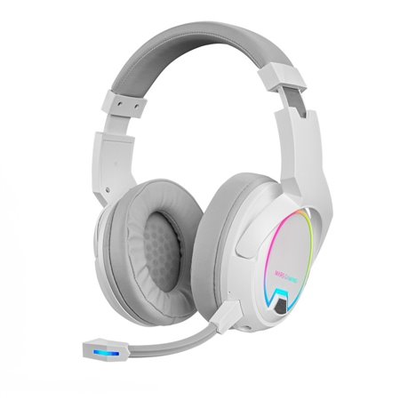 Auriculares+micro Mars Gaming ARGB Blanco (MHW100W)