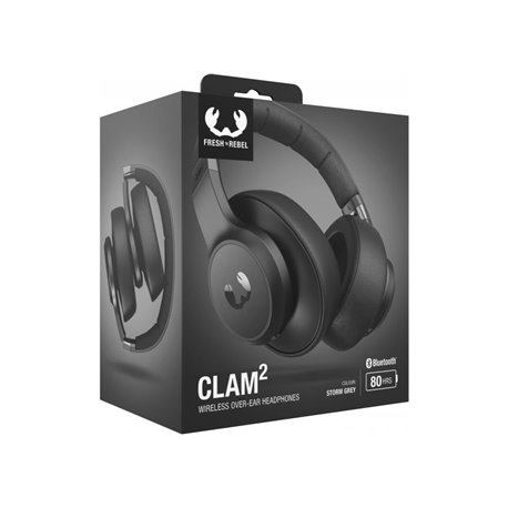 Auriculares Fresh N Rebel CLAM 2 Storm Grey 3HP4002SG)