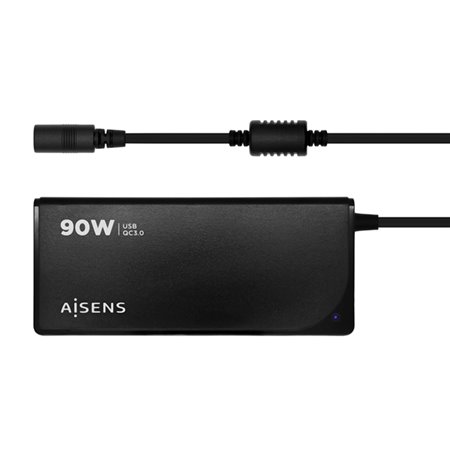Cargador AISENS 90W 12 DC USB-A Negro (ASLC-90WAUTO-BK)