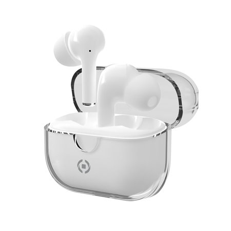 Auriculares CELLY In-Ear TWS BT 5.3 Blancos (CLEARWH)