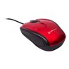 Ratón UNYKA UK-A800 Óptico USB-A 1600dpi Rojo (50540)