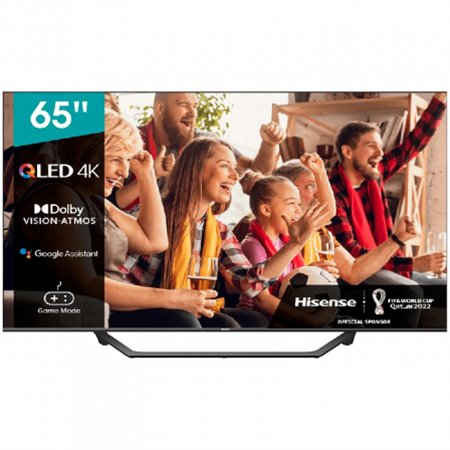 TV Hisense 65" QLED UHD 4K Smart TV WiFi Negro (65A7GQ)