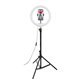 Trípode CELLY USB con Anillo de Luz 30cm CLICKRINGUSBBK