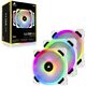 Ventilador CORSAIR RGB 3Unid. Blanco (CO-9050092-WW)