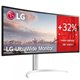 Monitor LG 38" Ultra panorámico 21:9 Curvo (38WQ75C-W)