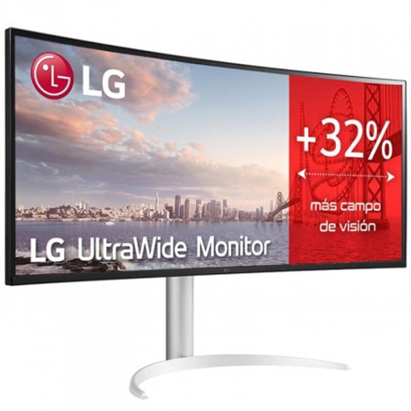 Monitor LG 38" Ultra panorámico 21:9 Curvo (38WQ75C-W)