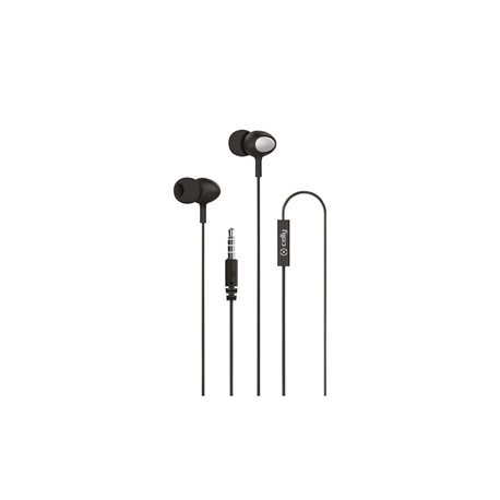 Auriculares CELLY In Ear Jack 3.5mm Negros (UP500BK)