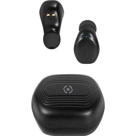 Auriculares CELLY True Wireless Earbuds Negro (FLIP2BK)