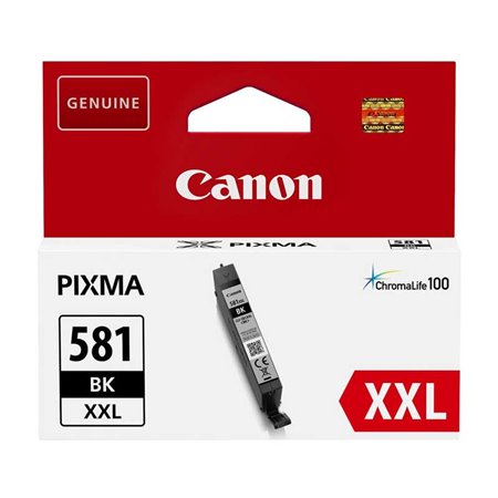 Tinta Canon CLI-581BK XXL Negro 11.7ml (1998C001)