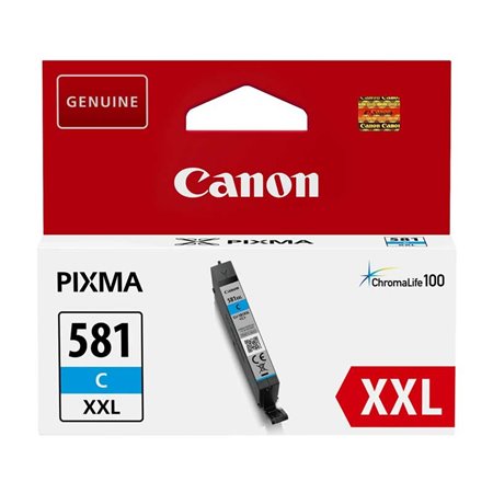 Tinta Canon CLI-581C XXL Cian 11.7ml (1995C001)