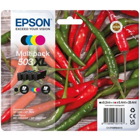 Multipack EPSON 4Colores nº 503XL (C13T09R64020)