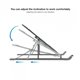 Soporte para portatiles TOOQ hasta 15" (TQLRS0033-AL-G)