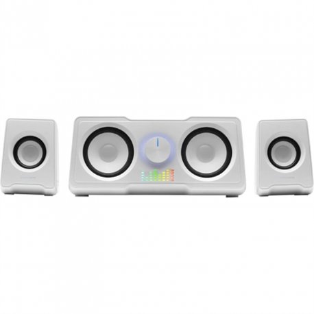 Altavoces Mars Gaming 2.2 RGB Flow 35W Blancos (MS22W)