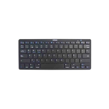 Teclado NILOX Wireless Negro (NXKB01B)