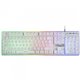 Teclado Mars Gaming Híbrido mecánico Blanco (MK220WES)